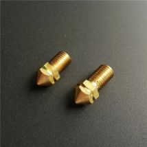 4pcs UM3 3D printer replace print brass nozzle 0.4mm 0.25mm 0.6mm 0.8mm for Ultmaker 3 spare parts 1.75mm/3.0mm filament