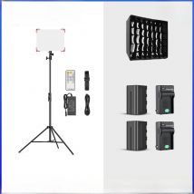 AMBITFUL LEDP60C Ultra-thin 60W 3200-5600k LED Lamp Video Light Panel Lamp for Video Beauty Tiktok Youtube Live