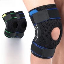 Tcare 1 PC Professional Knee Brace Sleeve Support with Side Stabilizers & EVA Pads Knee Pain Running Meniscus Tear ACL Arthritis