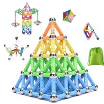 LFAYER 3d Magnetic Building Blocks DIY Magnet Sticks Construction Toys For Children Designer Educational Toys For Kids
