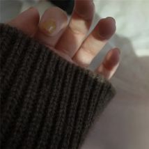 HI MAN 925 Sterling Silver Hollow Glossy Triangle Stud Earrings Women 14K Gold Plated Fashion Simple Family Party Jewelry