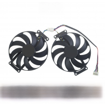 88MM T129215BU DC12V 0.50AMP 6-Pin Graphics card fan For ASUS CMP 30HX Cooling Fan
