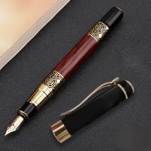 Custom Personalized Engraving Pen Fountain Ink Luxury Premium Elegant School Supplies Stationary Teacher Gift Creative Writing