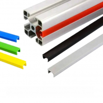 20Pcs 6mm/8mm/10mm Hard Slot Cover Each Length 500mm Flat Seal Panel Holder for 20/30/40/45 Series EU Aluminum Profile