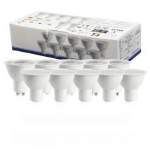 10 Pack Focos Gu10 SpotlightLampara 220V Lled Bulb  Wholesale 9W White Warm 3000k 6000K suitable for Home Commercial Buildings