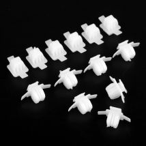 50Pcs Car Front Wheel Arch Trim Mud Flaps Auto Fastener Clips Rivet Splash Guard Retainer 91513-SMG-E11 For Honda Civic CR-V