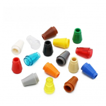 Marumine MOC Bricks 1x1 without Top Groove Cone 50PCS Compatible 4589 6188 59900 Building Blocks Accessories Assembles Particles