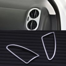 Wooeight Side Air Vent Outlet Cover Trim 2Pcs Left & Right For Volkswagen VW Tiguan 2010-2017 Car Inner Styling Decoration Frame