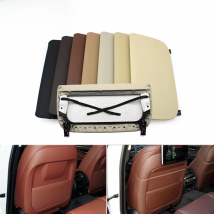 Updated New Model Seat Backrest Rear Pocket Leather Panel Cover For BMW 5 5GT X5 X6 6 GT 7 Series F10 F07 F01 F02 F15 2013-2018