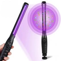 Germicidal Lamp USB Rechargeable Ultraviolet Germicidal Function Lamp LED Portable Disinfection Stick for Hotel Wardrobe