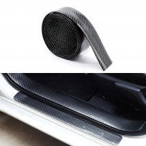 Rolls Carbon Fiber Car Sticker Auto Door Trunk Protective Strip Threshold Anti Scratch Tape Waterproof Decal Trims 3CM 5CM Width