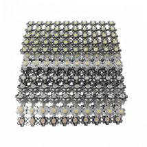 50pcs 1W 3W High Power LED Diodes Cold / Warm White/Red/Green/Blue/Yellow 660nm 445nm Plant Grow Light Source With 20mm Star PCB