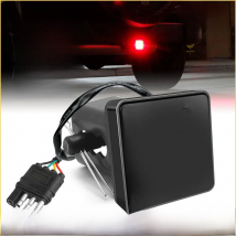 12/15 LED Square Tail Brake Light 12V 35W Black Cover Truck LED Turn Signal Universal For Tailer SUV Pickup Car