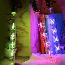 8W T300 LED Tubular Filament Bulb E27 220V Colorful Decoration LED Bulb Light Retro Edison Light For Pendant Lamp.