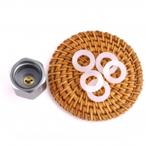 New 5pcs Soda Cylinder Co2 Adapter Washer O Ring Gasket Silicone Rubber for Homebrew Aquarium