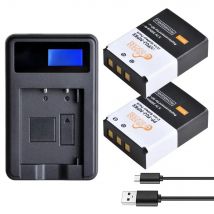 NP85 NP-85 Battery for Fujifilm BC-85 BC-85A FinePix S1 SL240 SL260 SL280 SL300 SL305 SL1000 NP170, USB Charger for Np 85