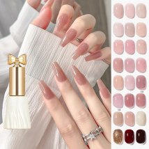 Miss Gooey 20 Color 10 ML Nail Gel Polish Jelly Semi Transparent French Nail Camouflage Soak off UV LED Nail Gel Varnish
