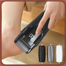 Professional Electric Foot Grinder – LED Display, 3 Speeds, Portable, 5 Heads, Easy Clean, Long Battery, Stylish Design