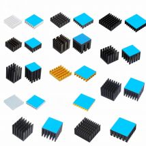 Aluminum Heatsink Radiator Heat sink Cooling for Electronic Chip IC Diode Triode MOS Heat Dissipation With Thermal Tape