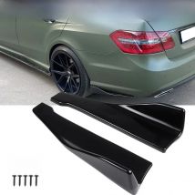 48cm Side Skirt Extension Rear Bumper Canard Splitter Universal For W205 W204 W203 W211 W212 W213 W117 C117 W176 Car Accessories