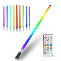 RGBTBL TL120 2ft 3ft 4ft Outdoor Ip65 Waterproof T8 Colorful Changing Remote Control Rgb Tube Light With Tripod Stand