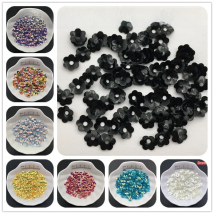 30g 5mm 6mm 8mm Cup Plum Blossom Loose Sequins Paillettes For Sewing ,Shoes,Hat,Kids DIY,Crafts Accessories Wholesale