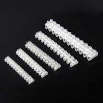 1PC Screw Type Quick Connect Terminal 450V 20A 30A 22-10AWG 12 Position Wire Connectors Butt Terminal Block Universal Reusable