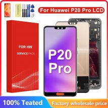 6.1 ''Display Per Huawei P20 Pro Display LCD Telaio Touch Screen Digitizer Assembly Per Huawei P20 Pro CLT-L09 CLT-L29 Schermo LCD
