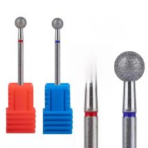 1/2/4Pcs Diamond Nail Drill Bit Rotary Electric Milling Cutters For Pedicure Manicure Files Cuticle Burr Nail Tools Accessories