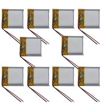 10 pcs 3.7v 150 mah 0.555Wh Rechargeable Li-polymer Li Lithium Battery 402020 For Mouse Bluetooth Speaker Headset Smart Watch
