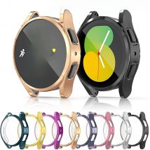 Case for Samsung Galaxy Watch 4 40mm 44mm Cover TPU Screen Protector All-Around Bumper Shell for SamsungGalaxy Watch 5 40mm 44mm