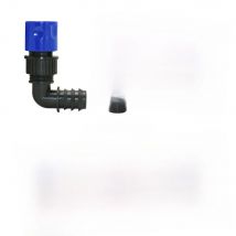 Drip irrigation 4/8/12/16/20mm Pe Hose Barb Connectors Elbow Agriculture Greenhouse Garden Water Hose Joint