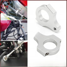 30-60mm Fork Steering Damper Bracket For Harley Softail Dyna Sportster Fork Frame Adaptor Mounting Clamps Motorcycle Accessories