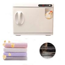 23L High Temperature Towel Metal Tools Sterilization Warmer Cabinet UV Sterilizer for Home Salon Manicure Tools Large Capacity