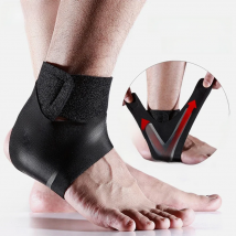 1Pcs Sport Compression Ankle Support Brace Ankle Stabilizer Tendon Pain Relief Strap Foot Sprain Injury Wraps Basketball Running