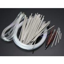 Stainless Steel Micro Needle Tubes Fly Tying Materials Includes Liner Tube And Soft Hook Tubing