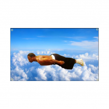 3x5Fts 90X150cm Bruh Flying Midget Tapestry Flag