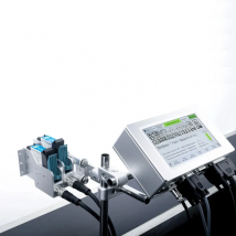 T290E 25.4mm/50.8mm TIJ Coder Printing Machine Expiry Date GS1 Code Intelligent Continuous Inkjet Printer