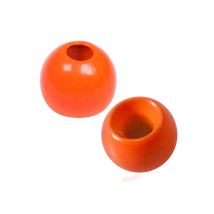 50 Pack 6 Colors 1.5mm-5.5mm Cyclops Brass Beads for Fly Tying