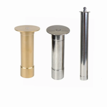 1/2" 3/4" 1" Brass Mushroom Fountain Nozzles Stainless Steel Water Fountain Head For Swimming Pool
