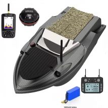 Sonar V080 12 V 800 m Köderboot, 9 Angelsteine, 180 Angelsteine, Belastung 3 kg, Fischfinder, Dual-Motor, Smart Cruise Return Trawler