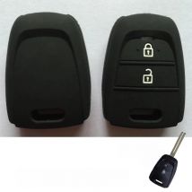 For Hyundai Kia Silicone Rubber 2 Buttons Key Shell  Flip Remote Auto Car Key Fob Case Protector Cover