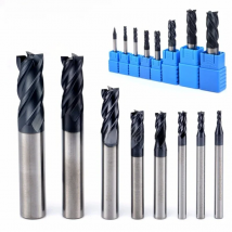 Milling Cutter Hrc50 Endmill Alloy Tungsten Steel Cnc Maching SHAZAM Top Milling Machine Tools For Steel 1.0mm-12.0mm