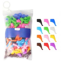 (100 Pair) Eyeglasses Ear Grips for Children Anti Slip Silicone Soft Temple Tips Eyewear Holder for Kids Design Glassses Shop