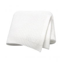 Baby Blankets Knitted Newborn Netural Breathable Month Swaddle Wrap Mat for Infant Boy Girl Crib Cellular Children 90*70cm Cover