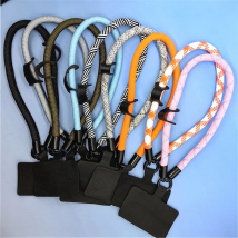 30CM Short Braid Phone Lanyard Necklace Wrist Strap for Cellphon Camera Car Key Bag Phone Case Hanging Cord Keychain