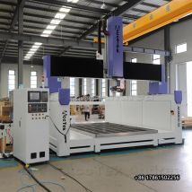 9 kW Holzschaum Kunststoff Aluminium Stein Granit Cnc 5-Achsen ATC Fräsfräsmaschine AKM2030-5A zu verkaufen
