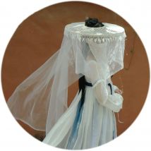 2025 chinese ancient style swordsman ancient costume hanfu gauze hat photo photography sunscreen hat hanfu accessory women men
