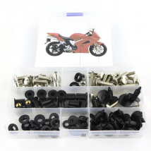 Fit For Honda VFR800 VFR 800 2002-2013 Motorcycle Cowling Complete Full Fairing Bolts Kit Clips Nut Screws Steel