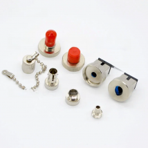 Hot Sell Optical Fiber Connector SC/ST/ FC Optical Power Meter Conversion Adapter Coupler Flange Red pen Metal Accessories